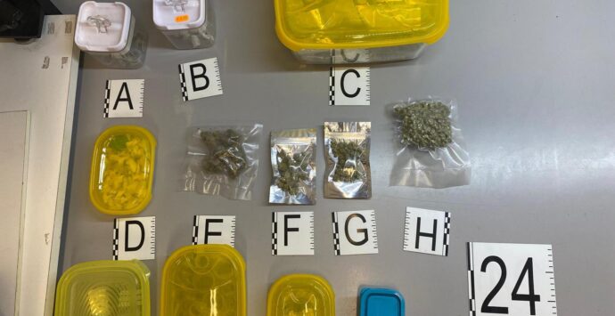 Cosenza, scoperto un vero e proprio laboratorio della droga: arrestate due persone | FOTO
