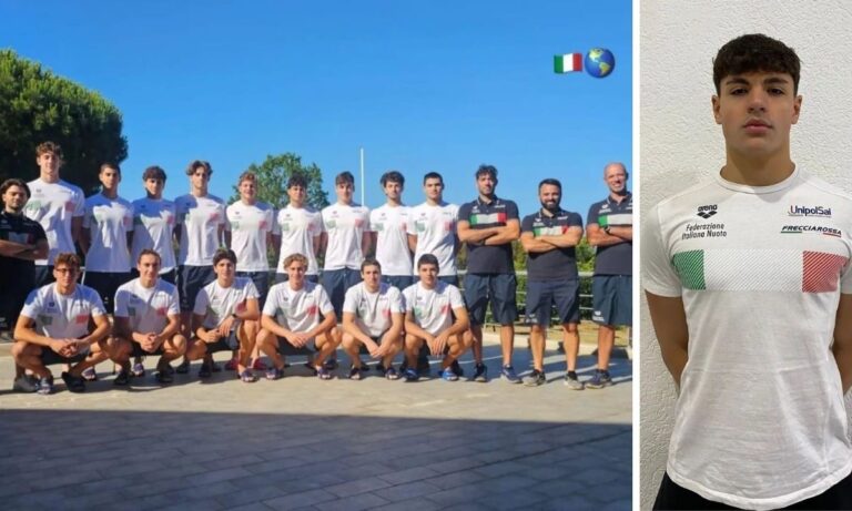 Il pallanuotista cosentino De Simone in Argentina con l’Italia under 18